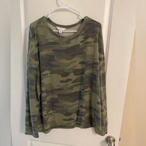 Camo sweater